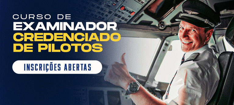 Curso de Examinador Credenciado de Pilotos: Inscrições Abertas