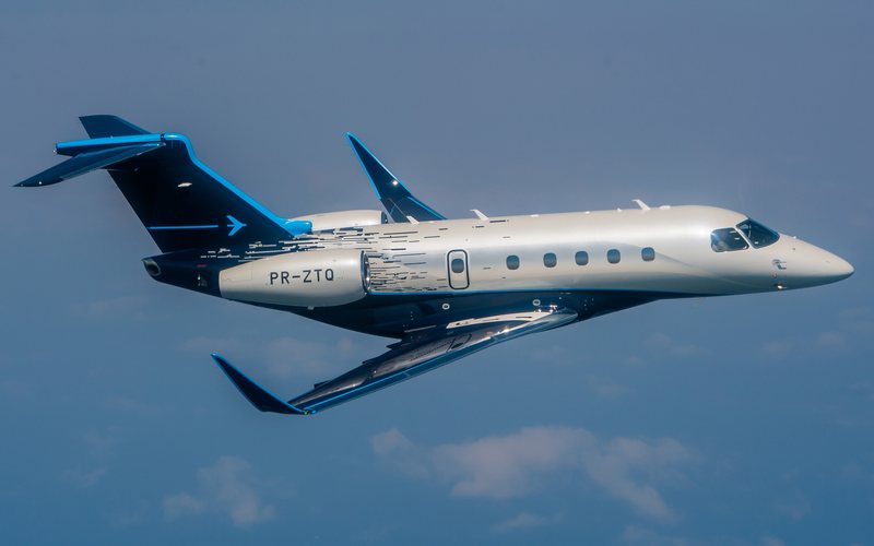 Embraer levará três jatos executivos para prestigiosa feira na Suíça