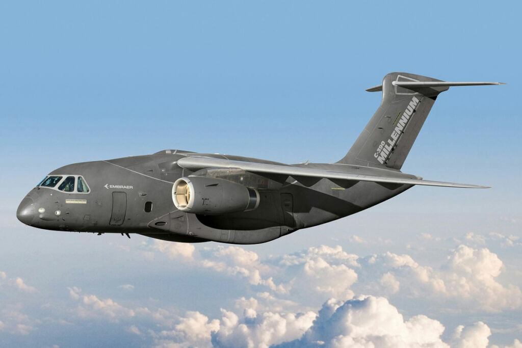 Embraer fecha acordo com a Arábia Saudita para o C-390 Millennium